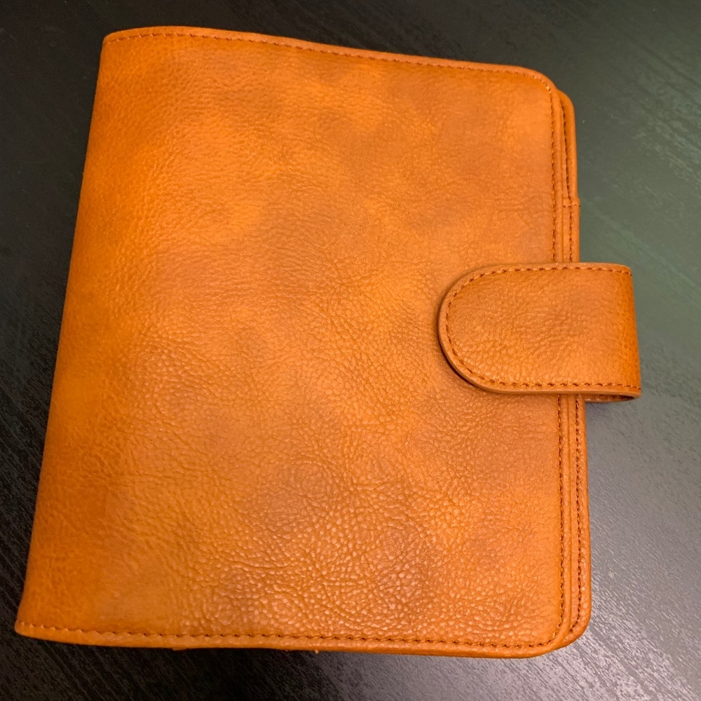 A6 PrintPression 30MM Snap Ring Folio in Maple
